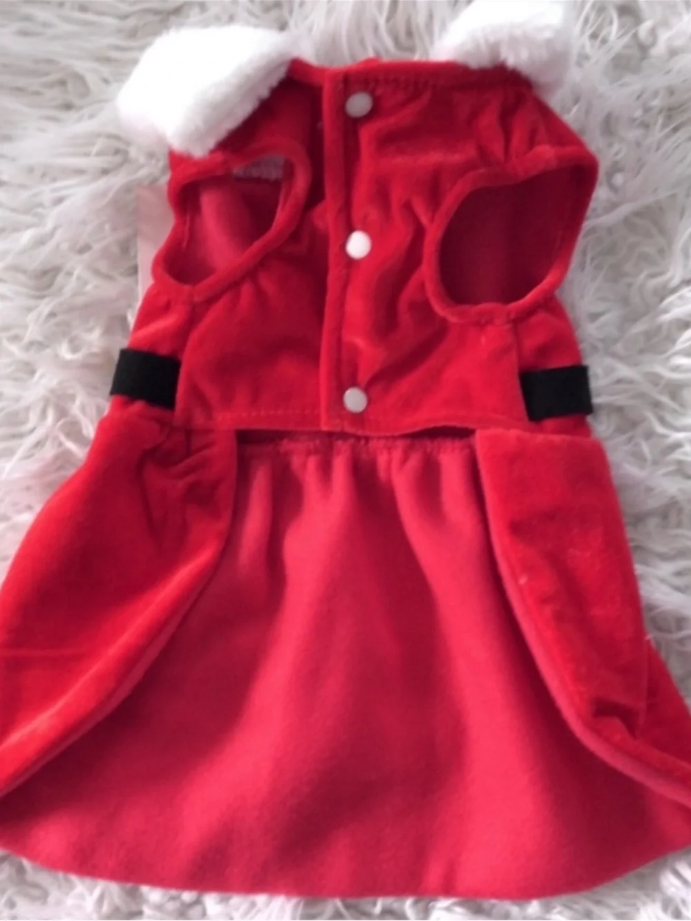 NWT Jessica Simpson Red Velvet Pet Dress